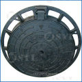 Round Manhole Covers Cast Iron Manhole Cove-various Shape and Specs for Export Manhole Covers for Municipal Drains CN;SHX D400